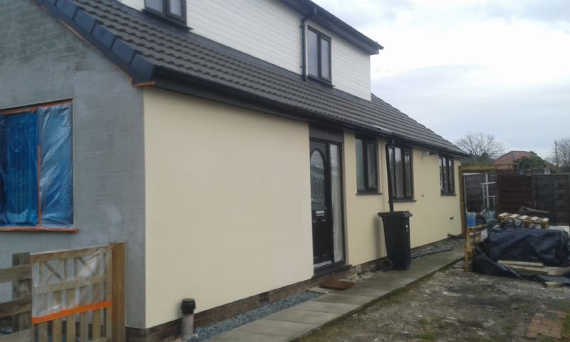 coloured render K-Rend