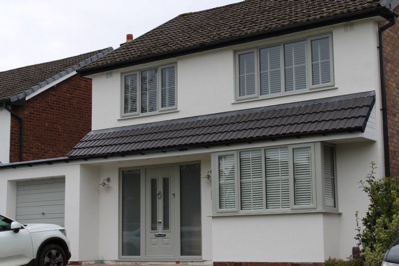 Coloured render K-rend.