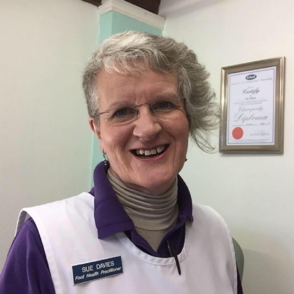 Sue Davies at Happy Feet, Shrewsbury Foot Health Practitioner FreeIndex