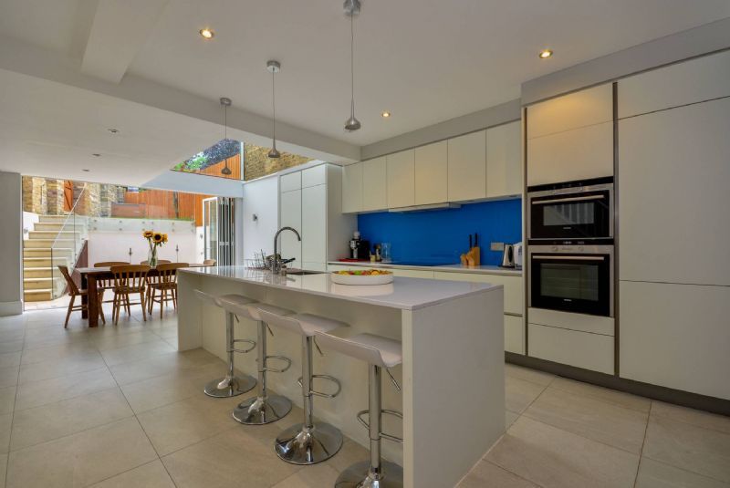 Rear extension to home in the London borough of Ealing