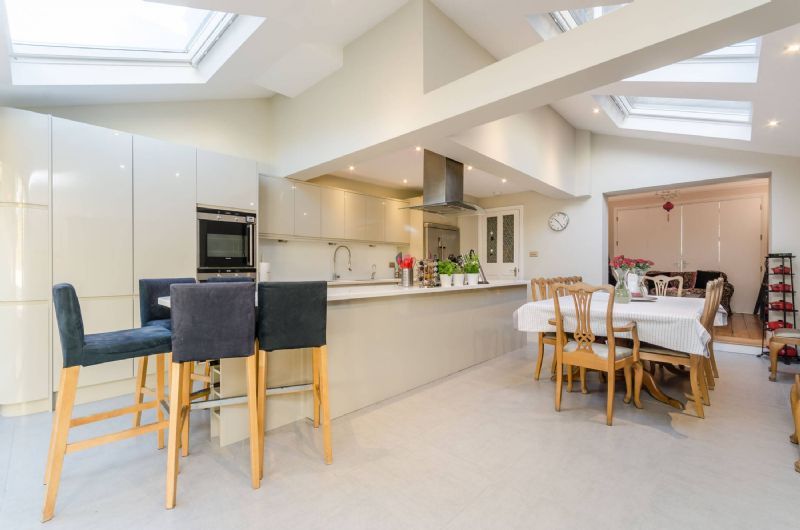 Wrap around extension of home in London borough of Islington
