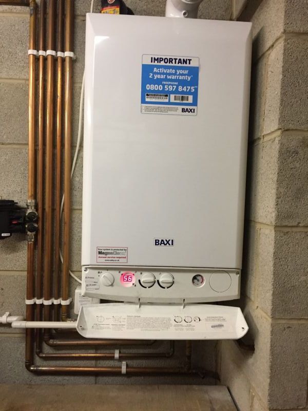 Baxi duotec installtion