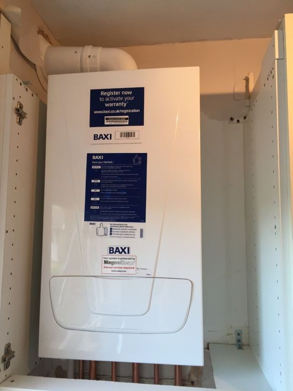Baxi ecoblue installation