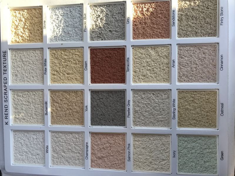 You pick any colour for your rendering
