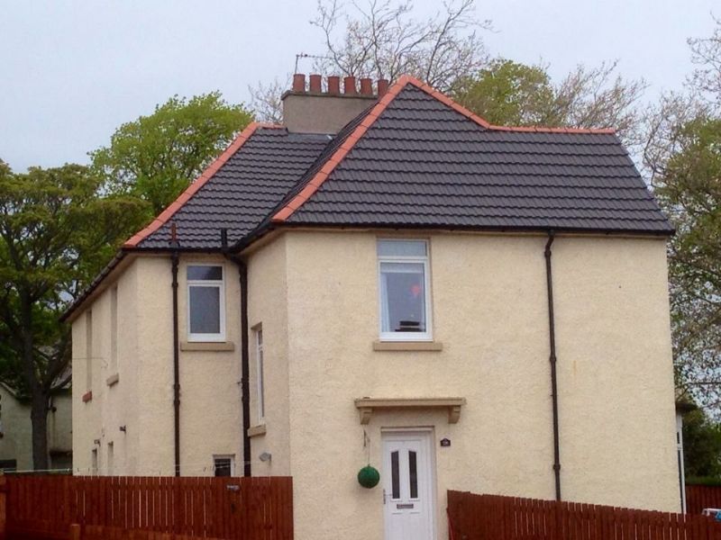 Full re roof using Marley rooftiles.