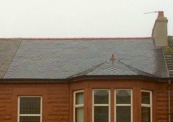 Ornamental Spanish slating.