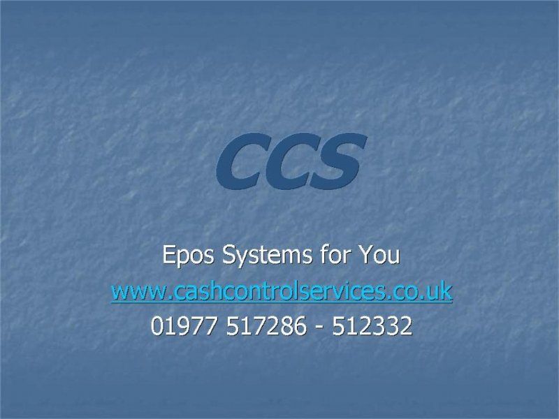 Cash Control Services, Castleford EPos System Supplier FreeIndex
