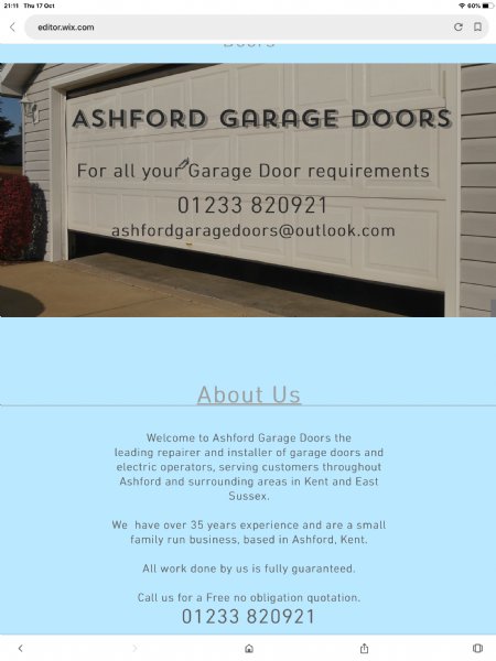 Ashford Garage Doors Ashford Garage Door Company Freeindex