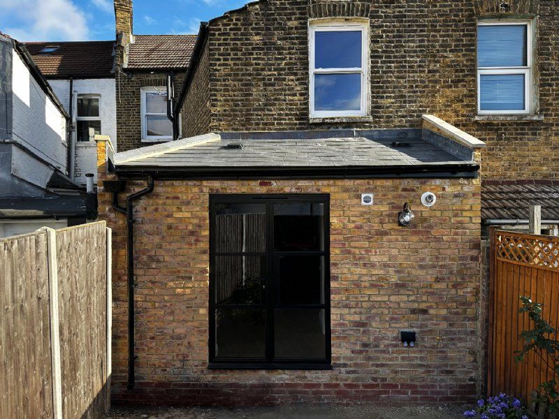 Huse extension exterior.