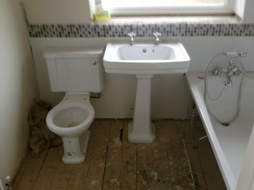 Standard bathroom change, discounted price for OAP's