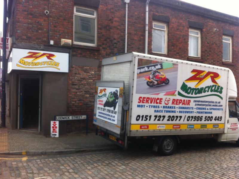 Z and R Motorcycles, Liverpool 75 reviews Motorbike Repair Company